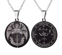 EZVFIRPDFZ Scripture Baptism Holy Bible Verse Dog Tag Necklace,Engraved Catholic Christian Communion Confirmation Rite Gift