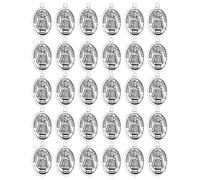 EZVFIRPDFZ St.Christopher/St.Joseph/St.Michael Archangel/St.Benedict/Our Lady Grace Miraculous Medal Pendant for Rosary Necklace DIY Making Supplies Parts