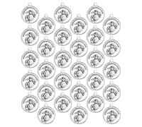 EZVFIRPDFZ St.Christopher/St.Joseph/St.Michael Archangel/St.Benedict/Our Lady Grace Miraculous Medal Pendant for Rosary Necklace DIY Making Supplies Parts