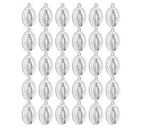 EZVFIRPDFZ St.Christopher/St.Joseph/St.Michael Archangel/St.Benedict/Our Lady Grace Miraculous Medal Pendant for Rosary Necklace DIY Making Supplies Parts
