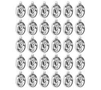 EZVFIRPDFZ St.Christopher/St.Joseph/St.Michael Archangel/St.Benedict/Our Lady Grace Miraculous Medal Pendant for Rosary Necklace DIY Making Supplies Parts