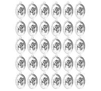 EZVFIRPDFZ St.Christopher/St.Joseph/St.Michael Archangel/St.Benedict/Our Lady Grace Miraculous Medal Pendant for Rosary Necklace DIY Making Supplies Parts