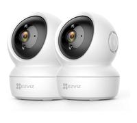 EZVIZ 2 Pack Indoor Security Cameras Wired Wifi CCTV with App