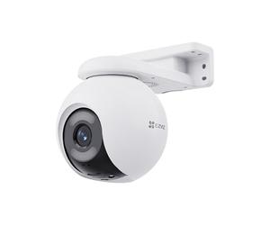 EZVIZ 2025 ColorFull Tech 2K+ Outdoor Security Camera 2.4GHz Wifi, CCTV Camera Outdoor, Patrol Mode, Person/Vehicle Detection, 512GB Local Storage Supprots Colour Night Vision(H8x 4MP)