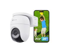 EZVIZ 2K+ Battery Security Camera Outdoor Wireless, AOV Tech, No Monthly Fee, 512GB, 2.4GHz Wi-Fi 6, AI Human/Vehicle Detection, 360°Colour Night Vision, Works with Alexa & Google, CB8 Lite