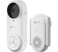EZVIZ 2K Battery Video Doorbell Camera with Chime No Monthly Fee, Wireless, Rec