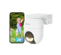 EZVIZ 2K Outdoor Security Camera Wireless, Battery Powered, CB8 Lite 4MP