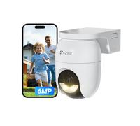 EZVIZ 3K Security Camera Outdoor Wireless with Human/Vehicle Detection, AOV Tech, CCTV Camera with Color Night Vision, 360° PT, Battery Powered, Support 512GB Wi-Fi 6,No Monthly Fee (CB8 Lite)