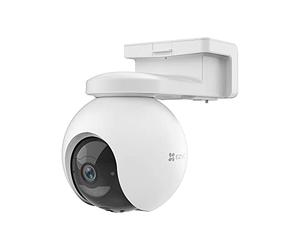 EZVIZ 4G LTE Security Camera Outdoor + 64GB SD Card, No Wifi, GPS Location, 2K, Auto Tracking, 10400mAh Rechargeable Battery, Color Night Vision, PTZ 360, Motion Detection, Two Way Audio, SD/Cloud-EB8