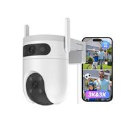 EZVIZ 4G LTE Security Camera Outdoor No WiFi, Dual Lens Weatherproof IP65