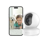 EZVIZ 4K 8MP Wired Indoor Security Camera, Pan/Tilt, Baby Pet Monitor, TY1 | 360° Pan/Tilt, Baby & Pet Detection, Color Night Vision, Two-Way Calling, True-WDR, MicroSD & Cloud Storage