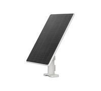 EZVIZ 5W Solar Panel for Outdoor Security Camera with Type-C Port, IP65 Weatherproof, 360° Adjustable Bracket & 3m Cable, Compatible with All Cameras, White