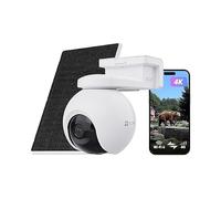 EZVIZ 8MP 4G LTE Wireless Outdoor Camera, 4K 360° PTZ Battery Camera, Person/Vehicle/Animal Detection, AOV 24/7 Recording Mode, Color Night Vision, EB8 Pro