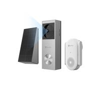 EZVIZ Battery Doorbell Camera Wireless, 2K 3MP,CP3 Pro+Chime, Solar Powered | Human Detection, 2K Resolution,Color Night Vision,162° View,Weatherproof, Two-Way Talk, 8GB Local Storage, 5200mAh, 2.4G Only