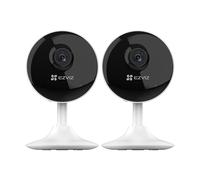 EZVIZ C1C 2 Pack Mini Home Security Camera Indoor, 1080P Wired Wifi Camera, Home