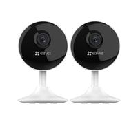 EZVIZ C1C 2 Pack Mini Indoor Security Camera Wireless with App, 1080P Wifi Camera, Home Secuirty Camera, 10M Night Vision, Motion Detection, Alarm,