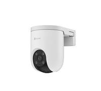 EZVIZ H8C 4G 2K Pan & Tilt 4G Camera with Auto-Tracking, 2 Way Talk, Color Night Vision, Active Defense with Siren & Strobe Light, Weatherproof, H.265 Video, Supports MicroSD Card, White