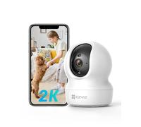 EZVIZ CP1 Pro 2K Indoor Security Camera Wifi, 2.4Ghz Baby Monitor Wireless with Call Button, 512GB Supports, 360° Pan Tilt, Smart Colour Night Vision, Auto Tracking, Two-Way Audio, Sleep Mode