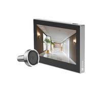 EZVIZ CP2 Wireless Video Door Viewer, Battery Powered, 2MP Peephole Camera | 146° Wide-Angle View, 4.3-inch Indoor Screen, Rechargeable Battery, 2MP HD, Easy Installation, Apartment Ready,No Monthly Fee
