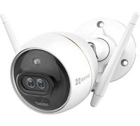 EZVIZ Dual Lens Camera, Colour Night Vision without Light, AI-Powered Human / Vehicle Detection, Security Camera Outdoor 1080P, Strobe & Siren Alarm, SD Card / Cloud Storage, IP67 Waterproof (C3X)