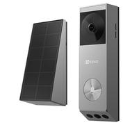 Ezviz Ep3X Pro 2K Battery-Powered Video Doorbell With Solar Panel