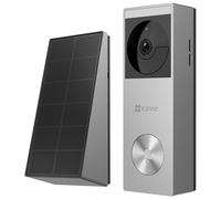 EZVIZ HP3 Pro 2K Battery-Powered Video Doorbell with Solar Panel