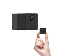 EZVIZ Mini Battery Camera Indoor, No Plug-in, with Audio Video, APP Control, Camera Wireless 2.4Ghz Wifi, Human Motion Detection, Night Vision, Two
