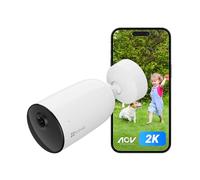 EZVIZ Outdoor Security Camera Wireless, 24/7 Recording, CB3 2K | Color Night Vision, Human Vehicle Detection,120-Day Battery, Solar Powered, Wi-Fi 6, IP65 Waterrproof, Support Google&Alexa