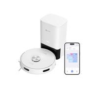 EZVIZ RE5 Plus Robot Hoover Mop, 4L Self Emptying Station, 4000 Pa, Carpet Detection, LiDAR Obstacle Avoidance, Self-Charging, Clean 300㎡, WiFi APP Control, Pet-Friendly, Robot Vacuum, Voice Assistant