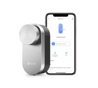 EZVIZ Smart Door Lock, Keyless Entry, Auto-Lock with Delay Timer, Door-Left-Open Alert, Digital Key Sharing, Privacy Mode, Durable Metal Design, Door Monitoring, DIY Installation (DL01 Pro)