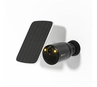 EZVIZ Solar Security Camera Color Night Vision with Spotlight, Free 32GB Built-in Storage, Continuous Solar Power, 1080P, Human Detection, Two Way Audio, Alarm, IP66, Google Alexa Control (BC1C Kit)