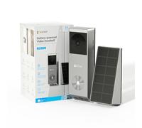 EZVIZ Video Doorbell Camera Wireless, 2K & 1080p Dual-Lens, EP3x Pro