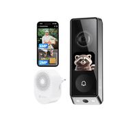 EZVIZ Video Doorbell Wireless 6MP & 2MP with Chime, 9600 mAh Battery, EP8
