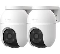 EZVIZ Wifi Outdoor Security Cameras Wired, CCTV Camera Systems, C8c 2MP 2PC