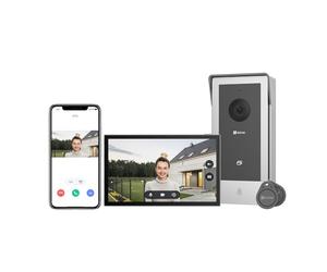 EZVIZ WiFi Video Door Phone Intercom System 1080P, 7'' Color Touch Monitor