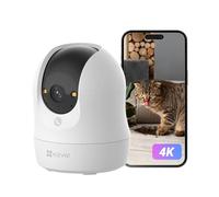 EZVIZ WiFi Wired Security Camera Indoor, 4K 8MP Pan Tilt, 360°, C6N G1