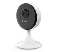 EZVIZ WLAN IP Camera, 1080p Surveillance Cameras with Two-Way Audio, Night Vision, 2.4GHz WiFi, Cloud Optional, Compatible with Alexa, Google Home, IFTTT, C1C-B H.265, White