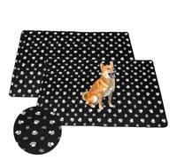 EZwhelp Washable Pee Pads for Dogs - Reusable Whelping Pads, Waterproof Rug Pad, Doggie Pee Pads for Indoors & Outdoor Dog Training Pee for Whelping Box for Dogs, Playpen, Cage Floor - 2 Pack, 48x48