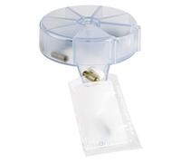 Ezy Dose Weekly (7-Day) Pill Organizer, Vitamin and Medicine Sorter, Color and Packaging May Vary