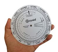 Ezyaid Pregnancy Wheel, Due Date Calculator for OB-GYN, Birth Date Finder Wheel Designed for Midwives, Nurses, Patients, and Doctors
