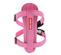 EzyDog Adjustable Chest Plate Harness - Small, Medium, XL, & Large Dogs - Step-In, No Pull, Comfort Soft-Touch, Reflective, Durable - For Active Pets