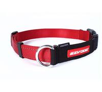 EZYDOG Checkmate Dog Collar | Dog Collar Small, Medium, Large Dogs, Reflective Dog Collar, Supreme Comfort, Soft Neoprene Material, Strong Nylon (Black)