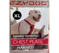 Chest Plate Dog Harness (Xl) - Red, Red One Size