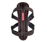 Ezydog Chest Plate Harness for Dogs - Brown - Size: Small