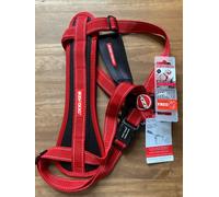 Ezydog Chest Plate Harness for Dogs - Red - Size: X Small
