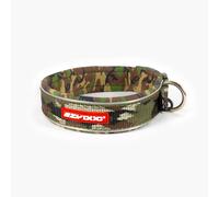 EzyDog Classic Neoprene Dog Collar - Green Print - Size: Large