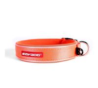 EzyDog Classic Neoprene Dog Collar - Orange - Size: Small