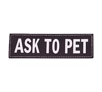 Ezydog Convert Side Patch - Ask To Pet - Size: Small