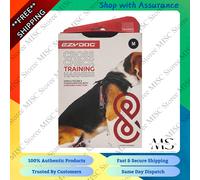 EZYDOG Cross check Training Harness Simple Figure 8, Medium Black - Brand New