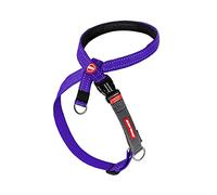 EZYDOG Crosscheck Training Harness | Anti Pull Harness, Dog Harness for Small, Medium and Large Dogs, Dog Training Accessories, Reflective, Adjustable Size (XL, Purple)